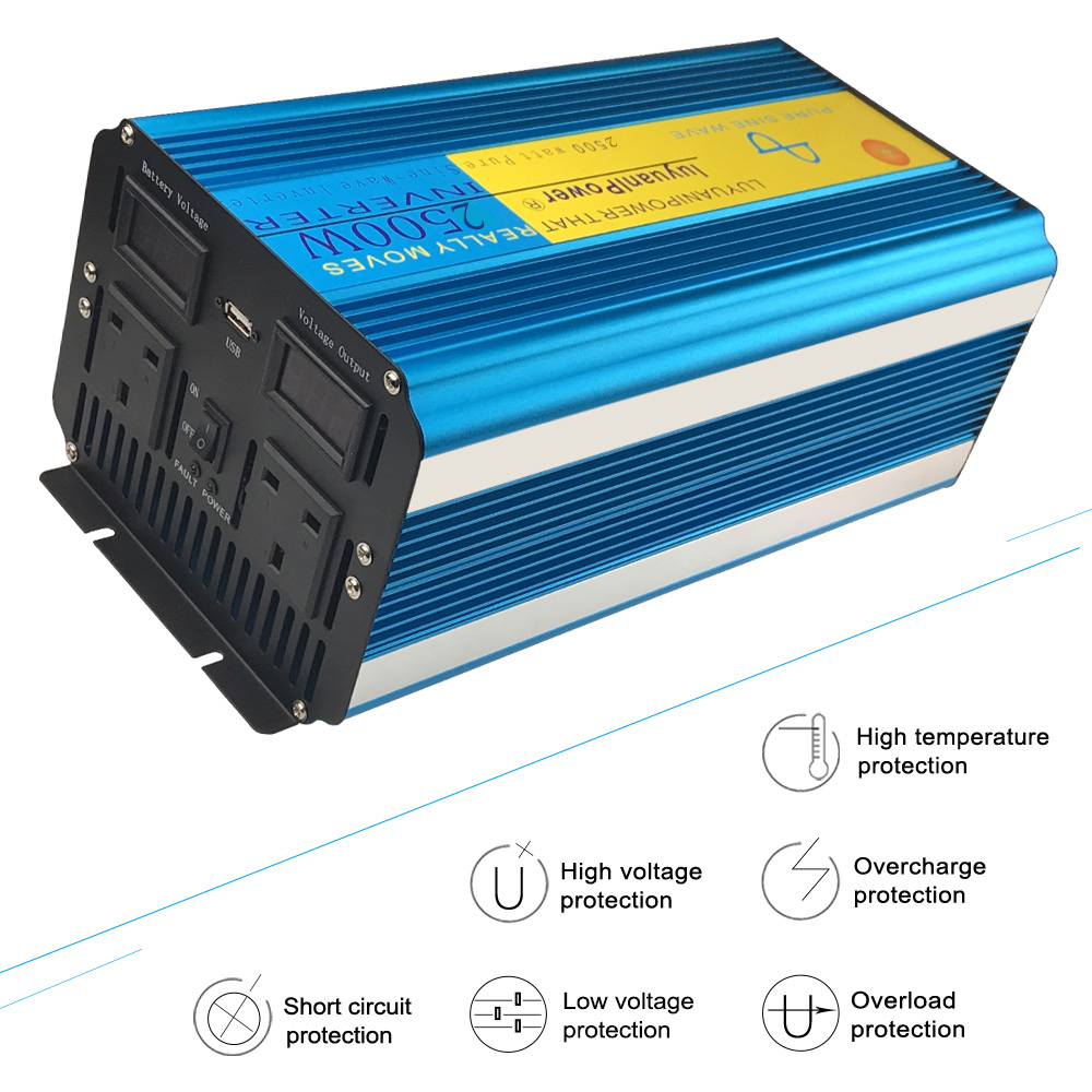 2026 Lvyuan Pure Sine Wave Inv - Power Supply 12V 评论和价格