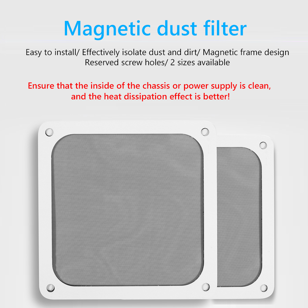 8cm/12cm Dust Filter Mesh Soft - Pc Power Supply 评论和价格