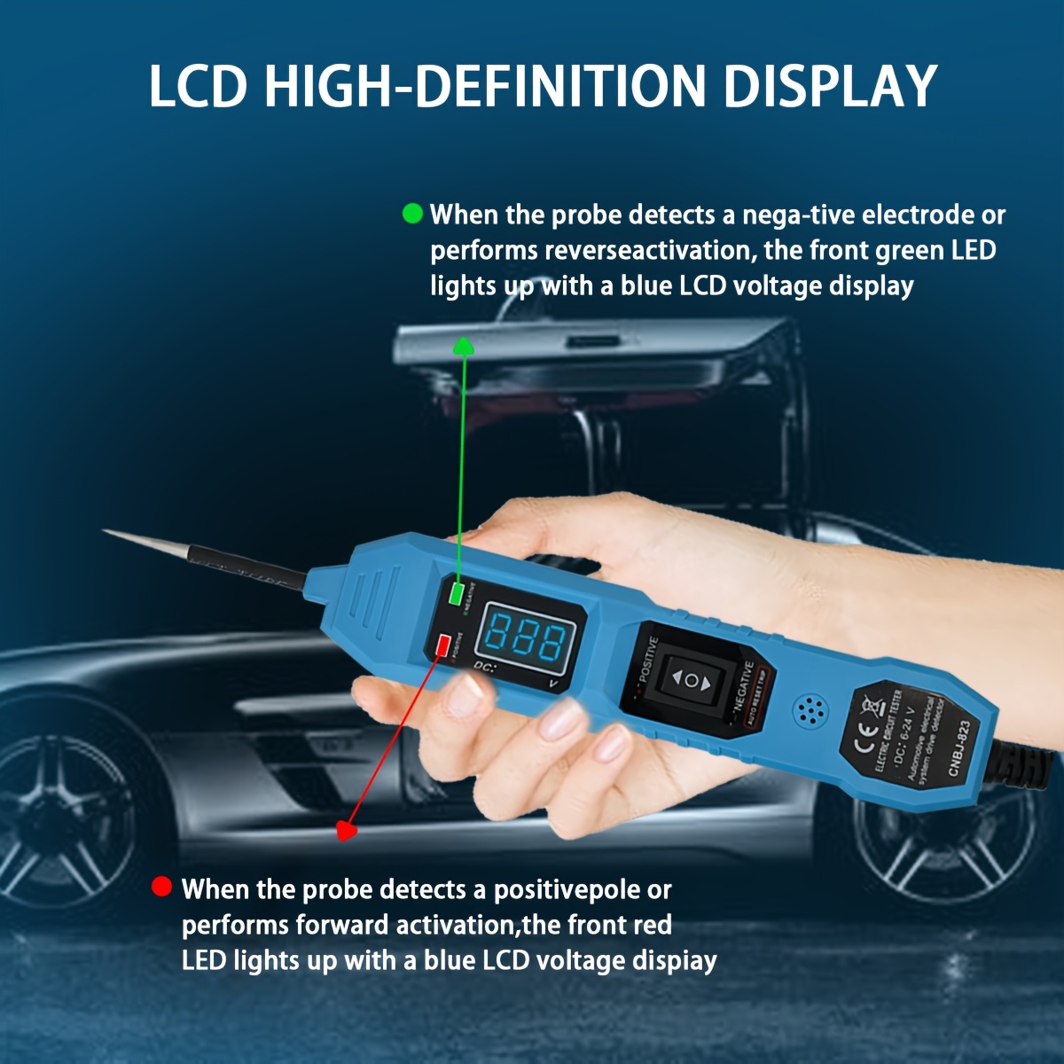 Power Circuit Probe Tester 6V- - Power Supply Tester 评论和价格