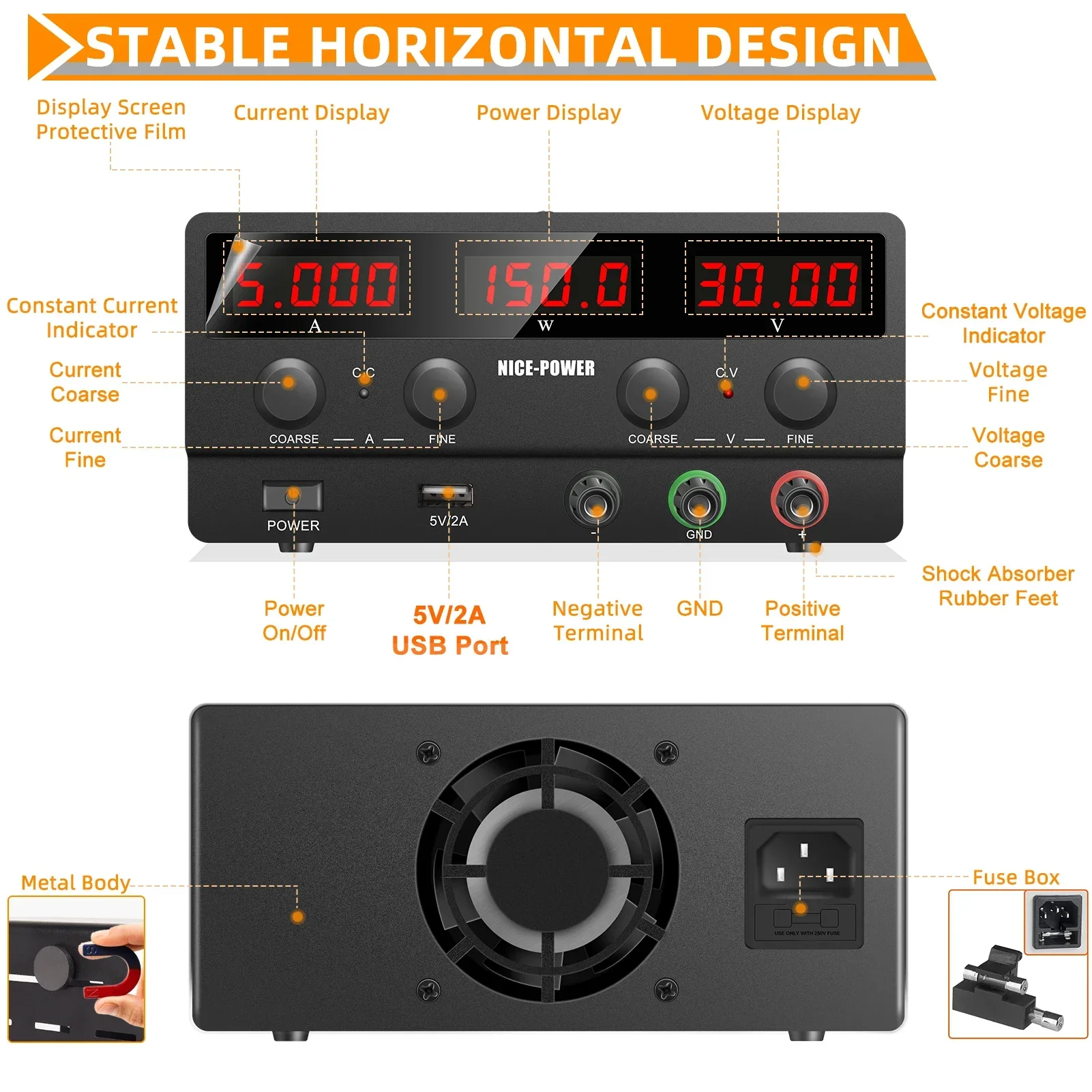 30V 5A 150W DC Power Supply NI - Smps Power Supply 评论和价格