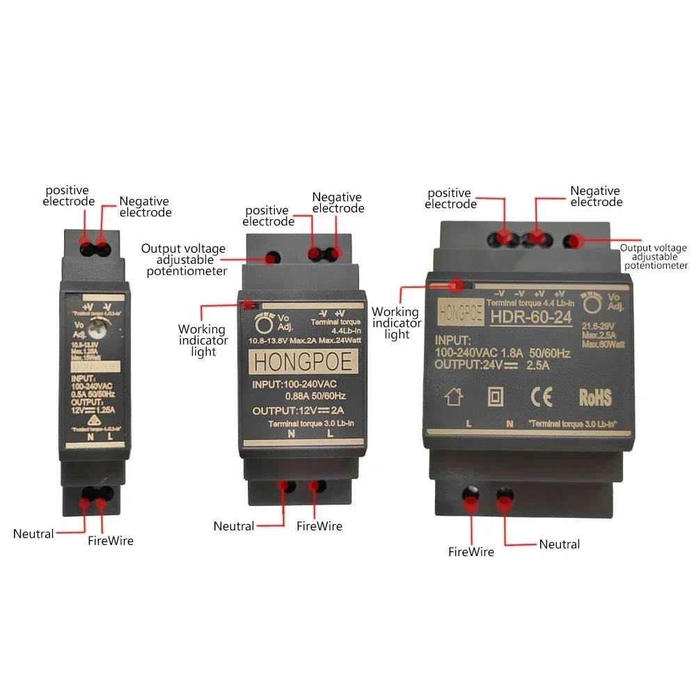 DIN Rail Switching Power Suppl - Smps Power Supply 评论和价格