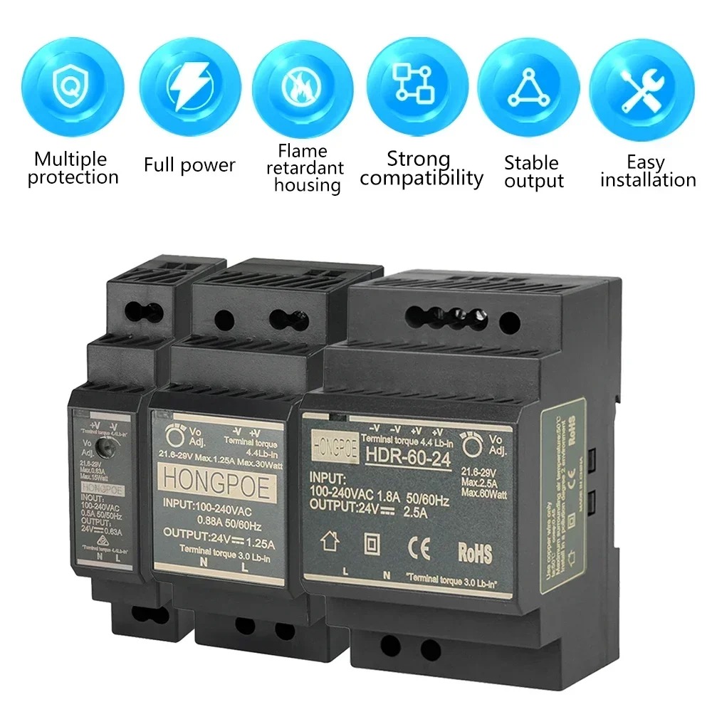 DIN Rail Switching Power Suppl - Smps Power Supply 评论和价格