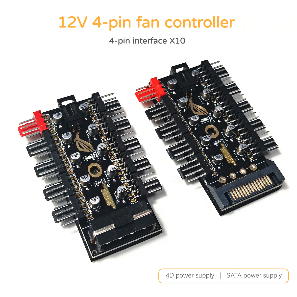 12V 4-Pin PWM Fan Controller H - Pc Power Supply 评论和价格