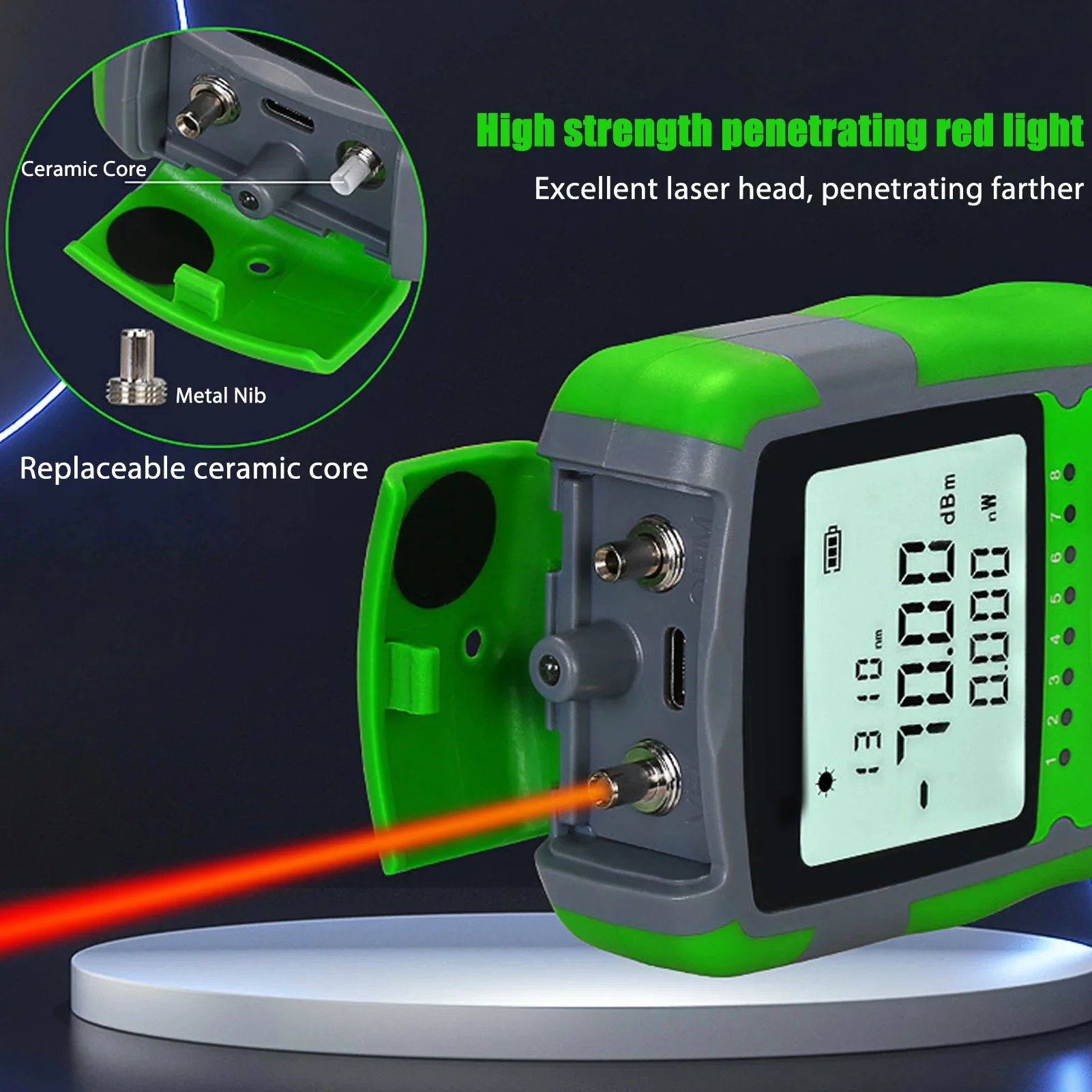 Red Light  Optic Cable Power T - Power Supply Tester 评论和价格
