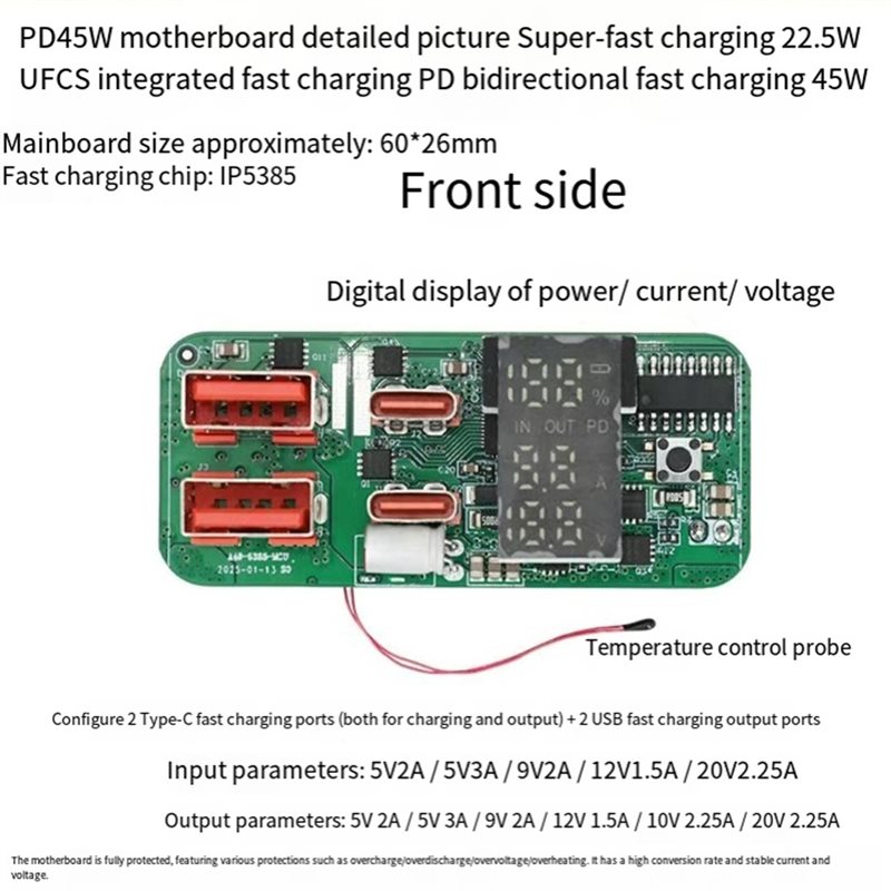 ABKN-DIY Charging Module PD45W - Modular Power Supply 评论和价格