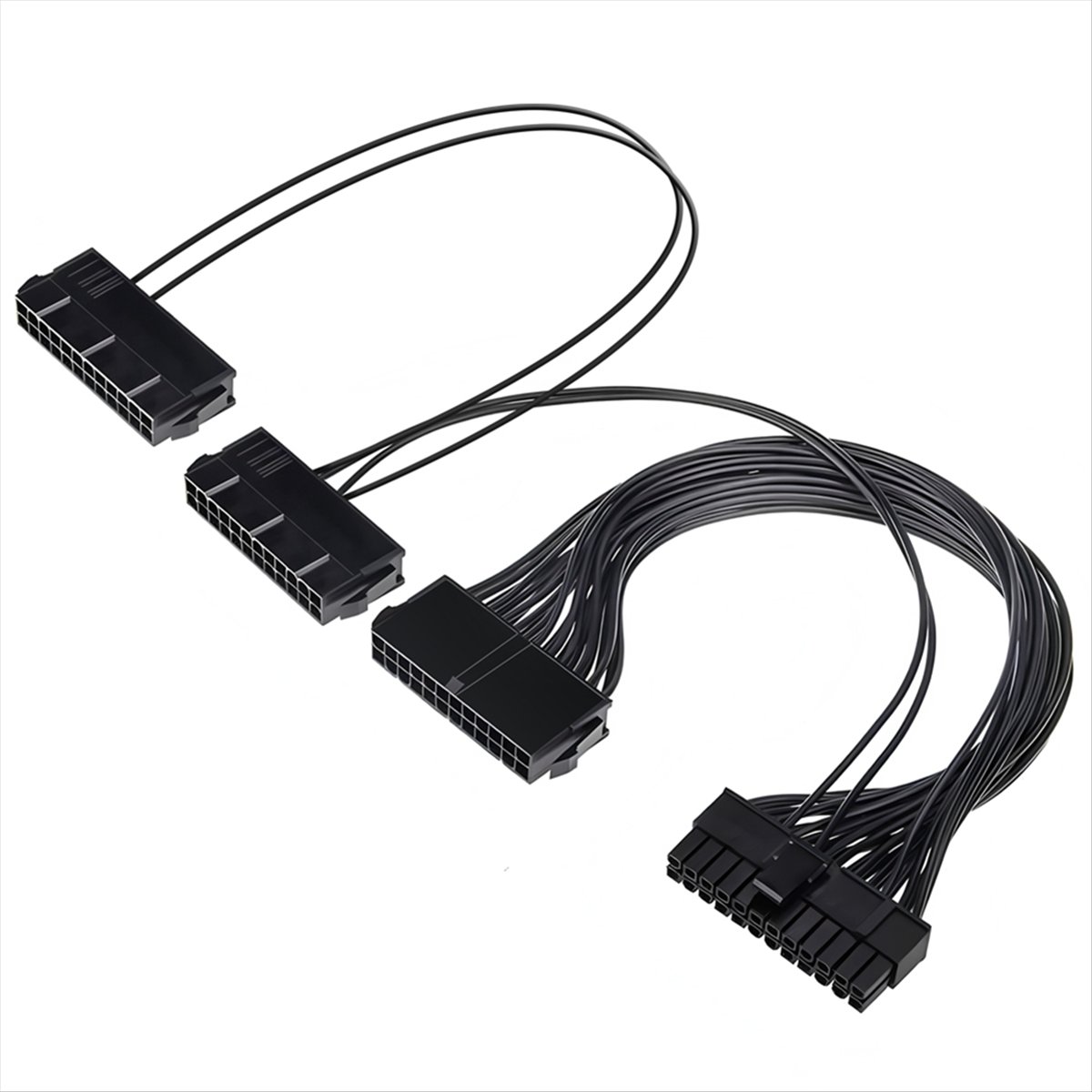 【A19R】ATX 24 Pin Male 1 to 3 P - Psu Computer 评论和价格