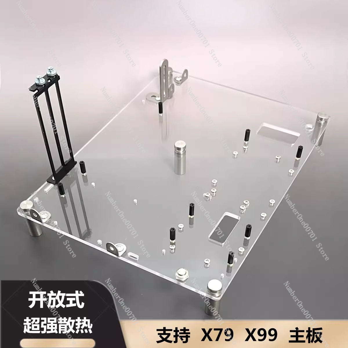 Open Air PC Case, Acrylic Tran - Psu Computer 评论和价格