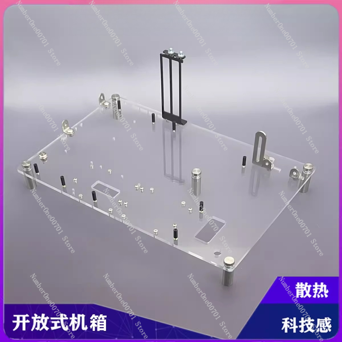 Open Air PC Case, Acrylic Tran - Psu Computer 评论和价格