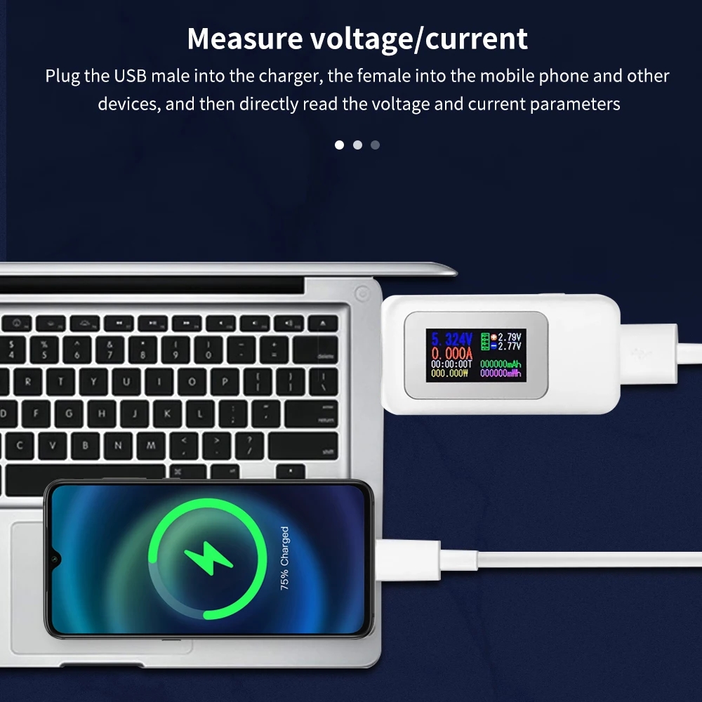10 in 1 USB Tester DC Digital  - Power Supply Tester 评论和价格