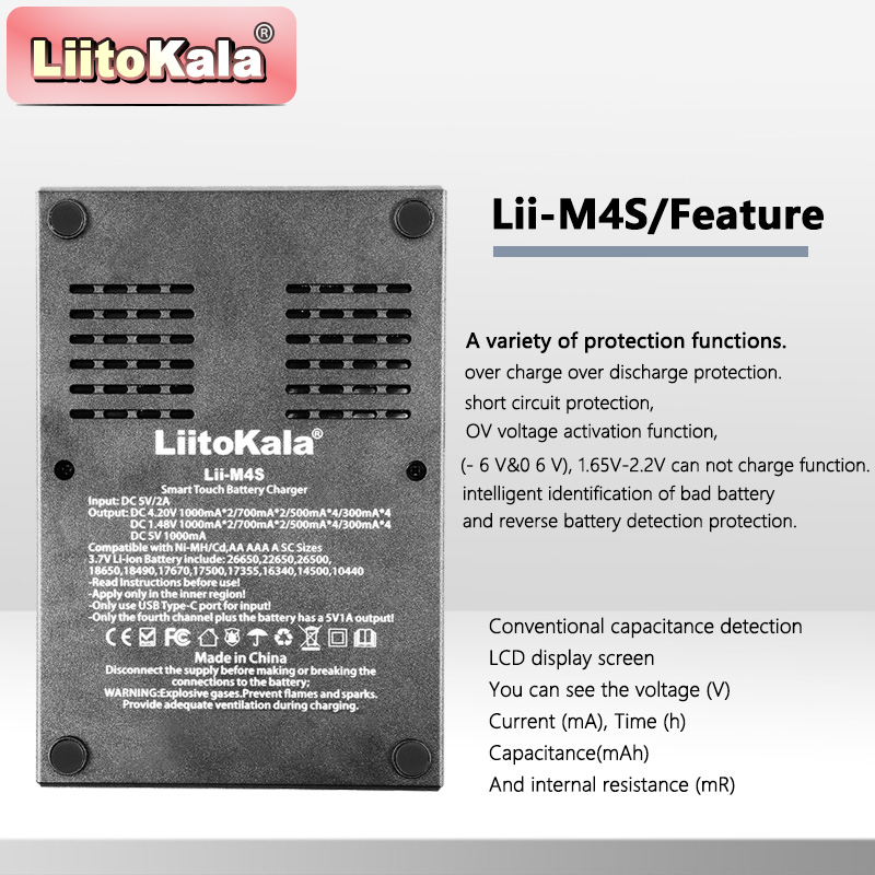 LiitoKala Lii-M4S Touch Charge - Power Supply Tester 评论和价格